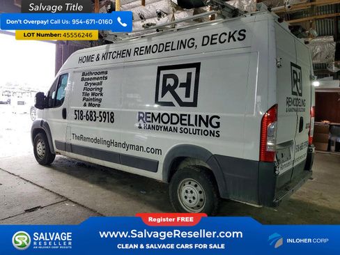 Used 2018 RAM ProMaster 2500 w/ Interior Convenience Group FWD image 3