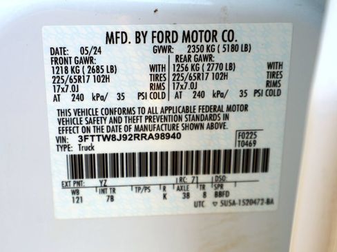 Used 2024 Ford Maverick XLT AWD/4WD image 35