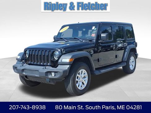 Used 2023 Jeep Wrangler Unlimited Sport AWD/4WD image 1