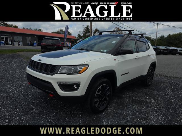 Certified 2019 Jeep Compass Trailhawk w/ Safety & Security Group AWD/4WD image 1