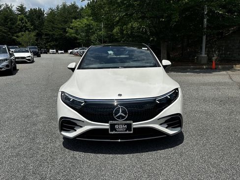 Certified 2022 Mercedes-Benz EQS 450+ Sedan w/ AMG Line Exterior image 3