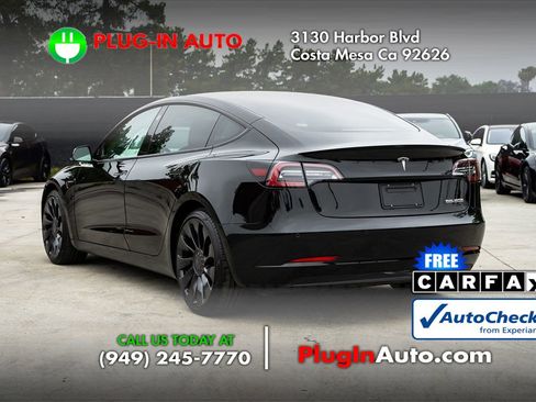 Used 2022 Tesla Model 3 Performance AWD/4WD image 2