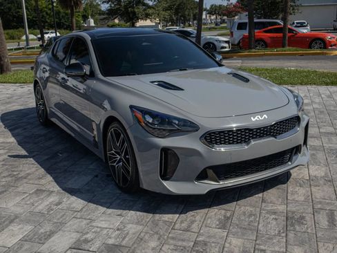 Used 2022 Kia Stinger GT2 w/ Red Interior Color Package RWD image 1