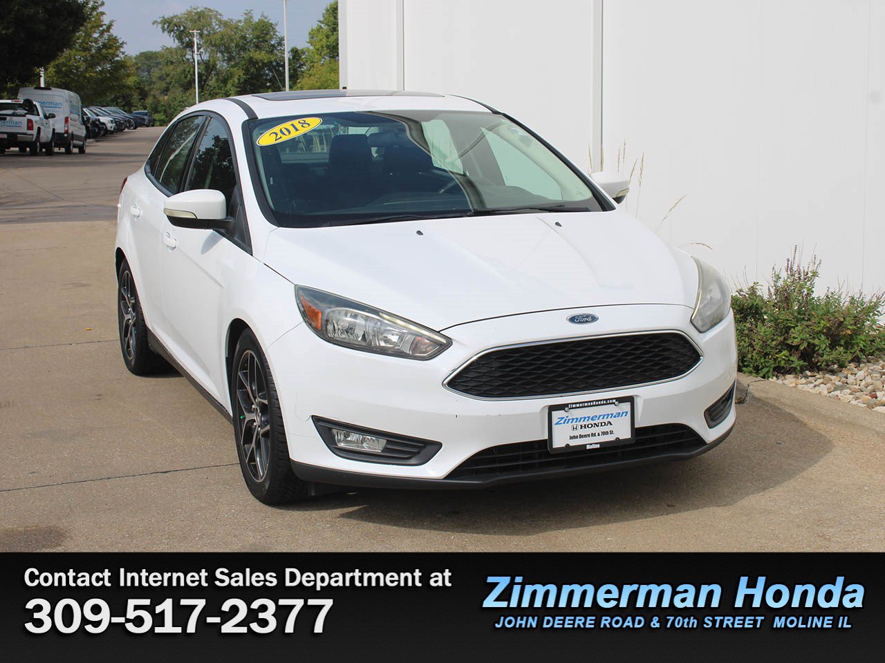 Used 2018 Ford Focus SEL FWD image 3