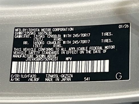 New 2026 Toyota 4Runner SR5 image 27