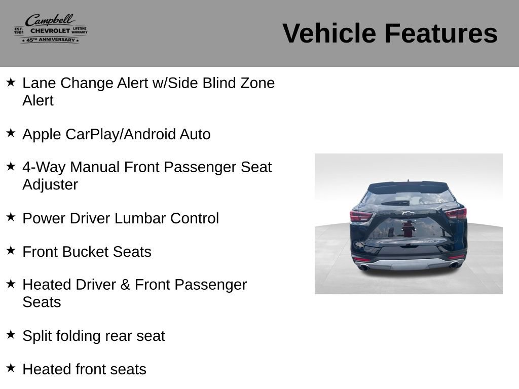 Used 2024 Chevrolet Blazer LT w/ Convenience Package AWD/4WD image 21