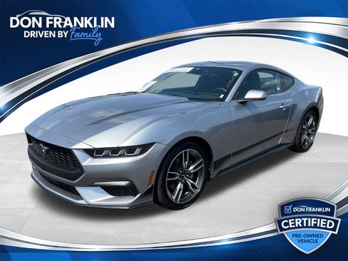 Used 2025 Ford Mustang Coupe w/ Wheel & Stripe Package RWD image 1