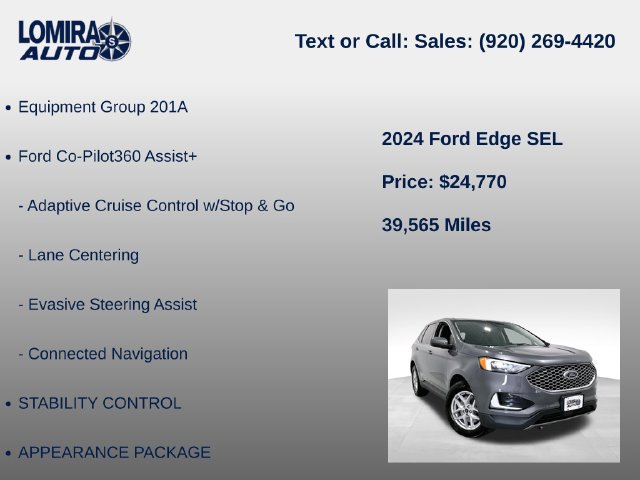 Used 2024 Ford Edge SEL AWD/4WD image 8
