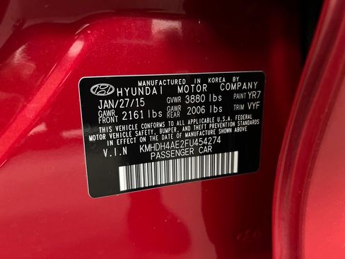 Used 2015 Hyundai Elantra Limited FWD image 34