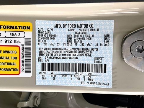 New 2025 Ford Bronco Sport Outer Banks w/ Outer Banks Tech Package+ image 14