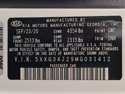 Used 2021 Kia K5 EX FWD image 33