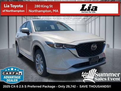 Used 2025 MAZDA CX-5 AWD 2.5 S w/ Preferred Package