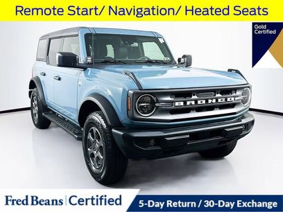 Certified 2023 Ford Bronco Big Bend