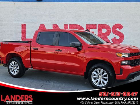 Used 2021 Chevrolet Silverado 1500 Custom w/ LPO, Dark Essentials Package AWD/4WD image 1