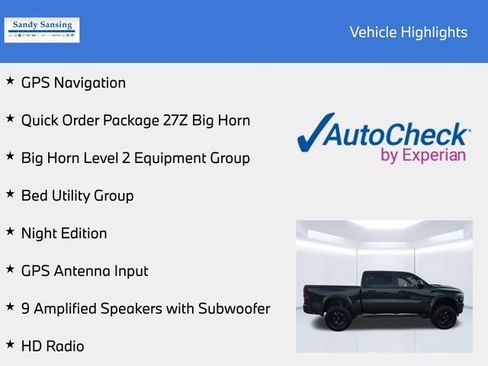 New 2026 RAM 1500 Big Horn AWD/4WD image 7