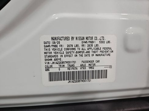 New 2026 Nissan Leaf Platinum+ image 29