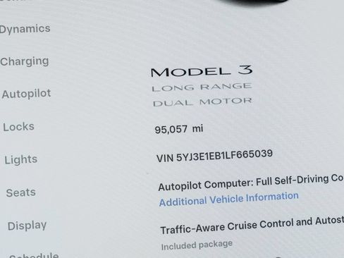 Used 2020 Tesla Model 3 Long Range AWD/4WD image 18