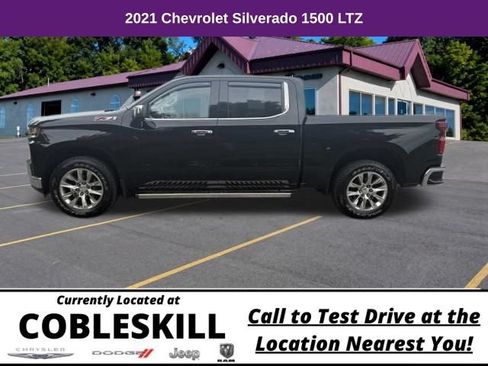 Used 2021 Chevrolet Silverado 1500 LTZ w/ LTZ Premium Package AWD/4WD image 8