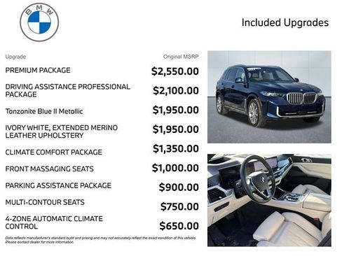 Certified 2024 BMW X5 xDrive40i w/ Premium Package image 3
