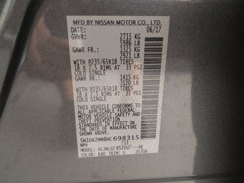 Used 2017 Nissan Pathfinder SL AWD/4WD image 33