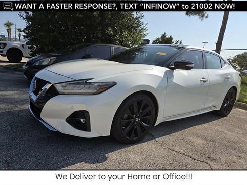 Used 2020 Nissan Maxima SR w/ Sport Mat Group FWD image 1
