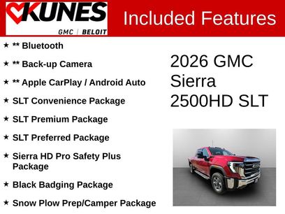 New 2026 GMC Sierra 2500 SLT w/ SLT Premium Package