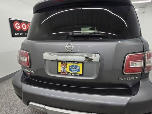Used 2017 Nissan Armada Platinum w/ Captain Seat Package RWD image 8