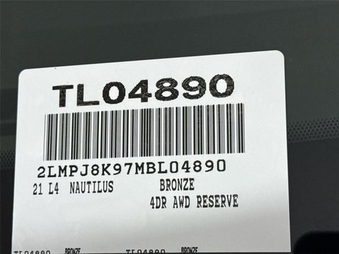 Used 2021 Lincoln Nautilus Reserve w/ Cargo Utility Package image 51