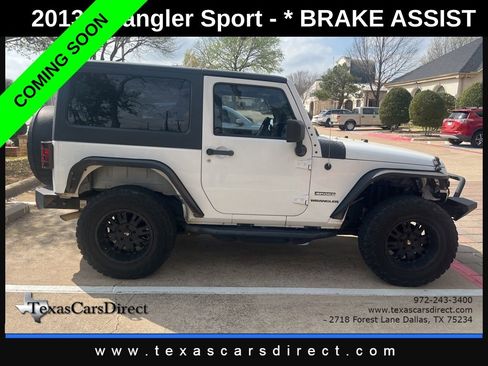 Used 2013 Jeep Wrangler Sport w/ Connectivity Group image 2