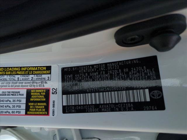 Certified 2022 Toyota Camry SE w/ Convenience Package FWD image 23
