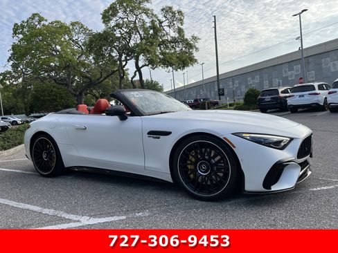 Certified 2022 Mercedes-Benz SL 63 AMG 4MATIC w/ AMG Aerodynamic Package image 11