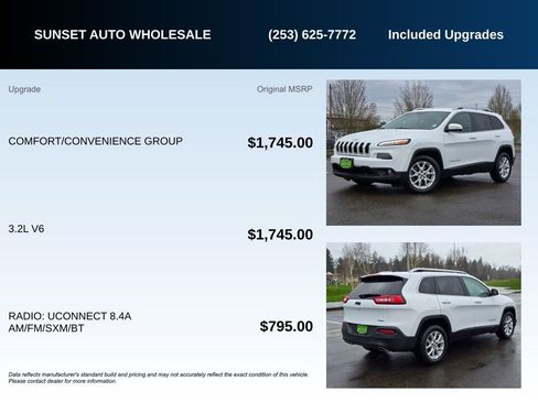 Used 2015 Jeep Cherokee Latitude w/ Comfort/Convenience Group image 22