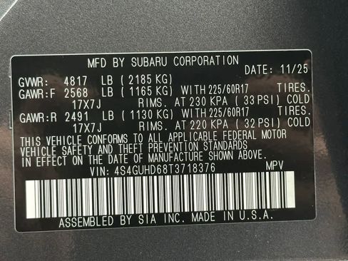 New 2026 Subaru Crosstrek 2.0i Premium image 22