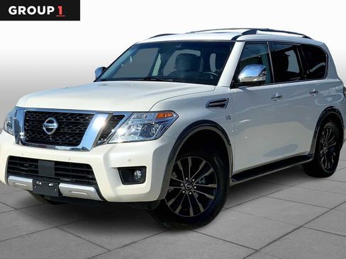 Used 2017 Nissan Armada Platinum w/ Captain Seat Package image 1