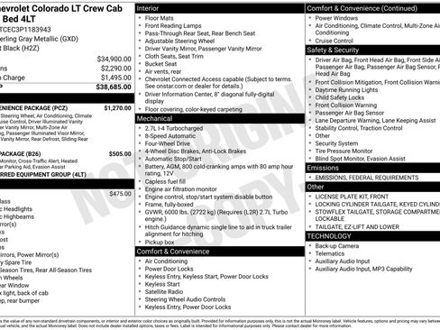 Used 2023 Chevrolet Colorado LT w/ LT Convenience Package image 7