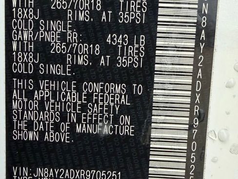 Used 2024 Nissan Armada SV w/ Cargo Package image 33