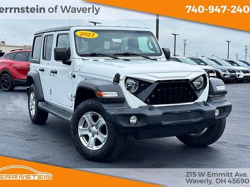 Used 2021 Jeep Wrangler Unlimited Sport image 1