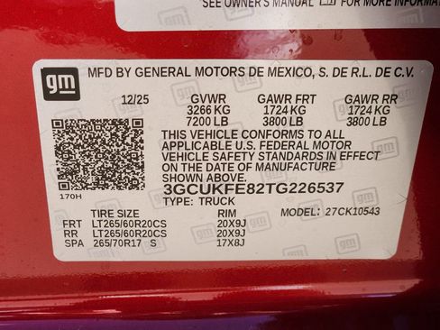 New 2026 Chevrolet Silverado 1500 LT Trail Boss w/ LT Trail Boss Premium Package image 25