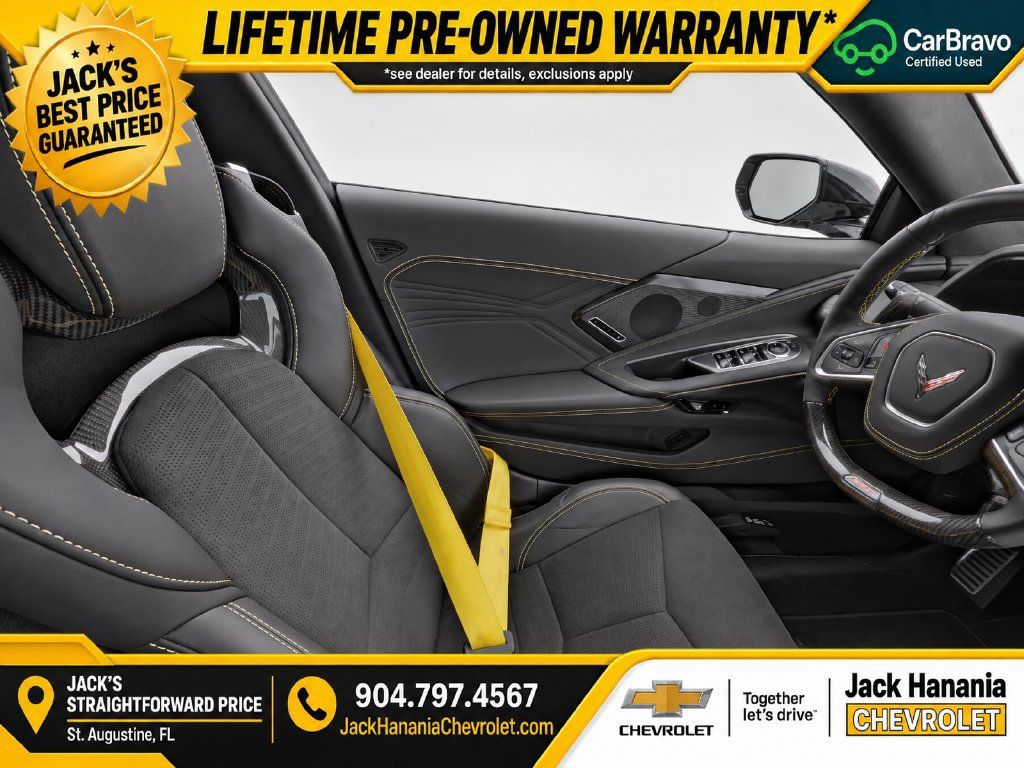 Used 2025 Chevrolet Corvette Z06 w/ Stealth Interior Trim Package RWD image 17