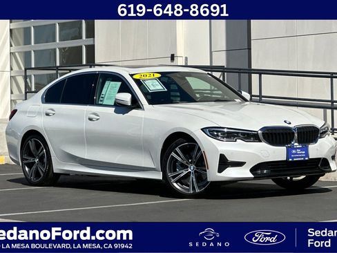 Used 2021 BMW 330e w/ Convenience Package RWD image 1