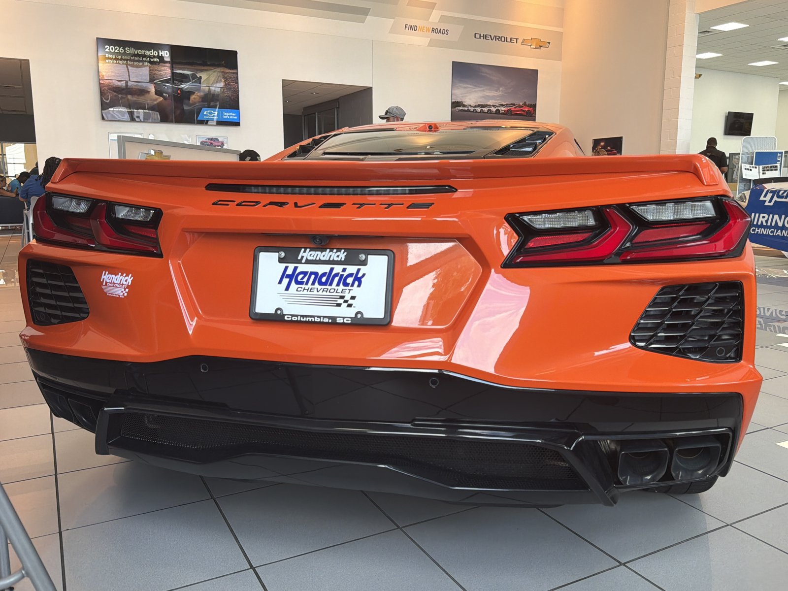 Used 2026 Chevrolet Corvette Stingray Preferred Cpe w/ Battery Protection Package RWD image 9