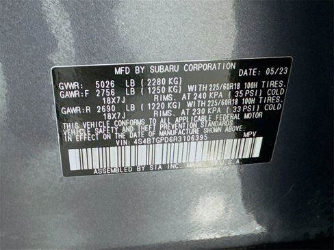 Used 2024 Subaru Outback Touring XT image 40