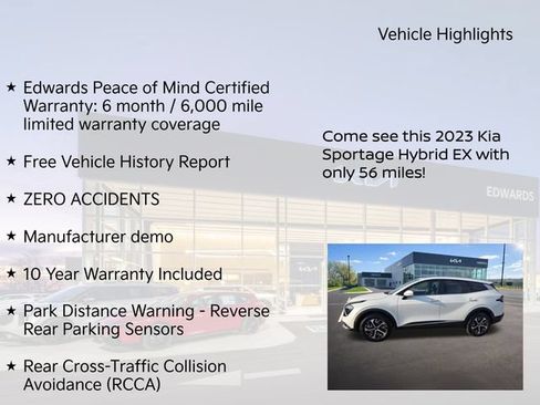Used 2023 Kia Sportage EX AWD/4WD image 10