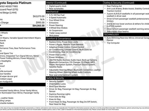 Used 2013 Toyota Sequoia Platinum image 2