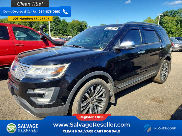Used 2017 Ford Explorer Platinum AWD/4WD image 1
