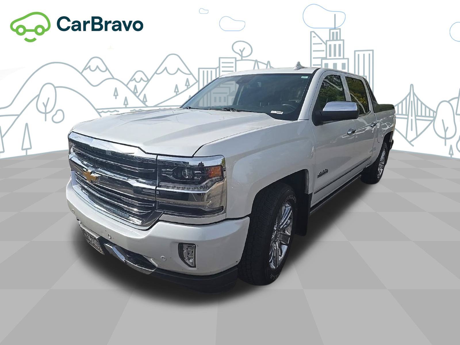 Certified 2017 Chevrolet Silverado 1500 High Country w/ High Desert Package AWD/4WD image 1