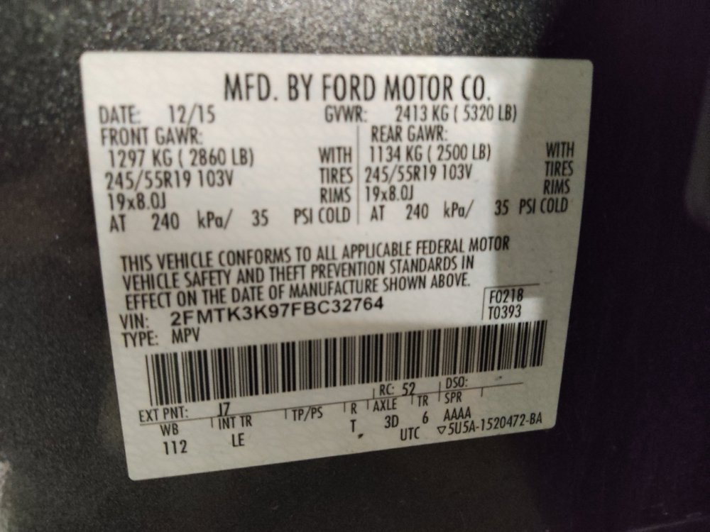 Used 2015 Ford Edge Titanium FWD image 33