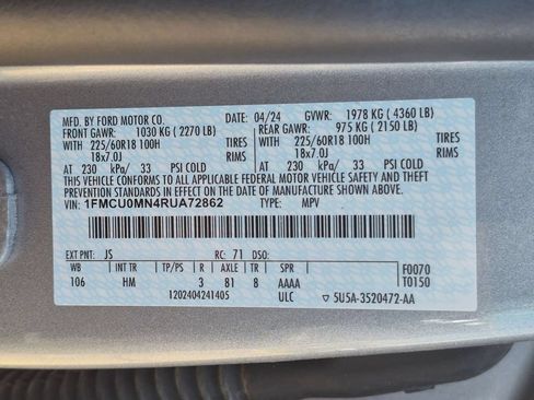 Used 2024 Ford Escape ST-Line FWD image 30