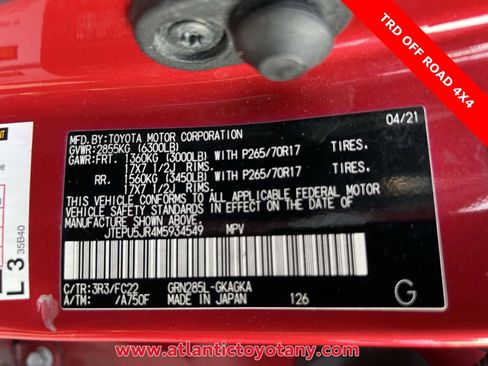 Used 2021 Toyota 4Runner TRD Off-Road image 20