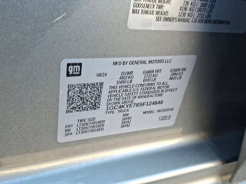 Used 2025 Chevrolet Silverado 2500 ZR2 w/ Technology Package image 27